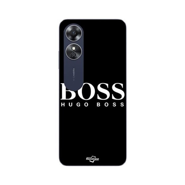 Coque - Boss Hugo - Oppo A17 - Souple - Noir - Mixte