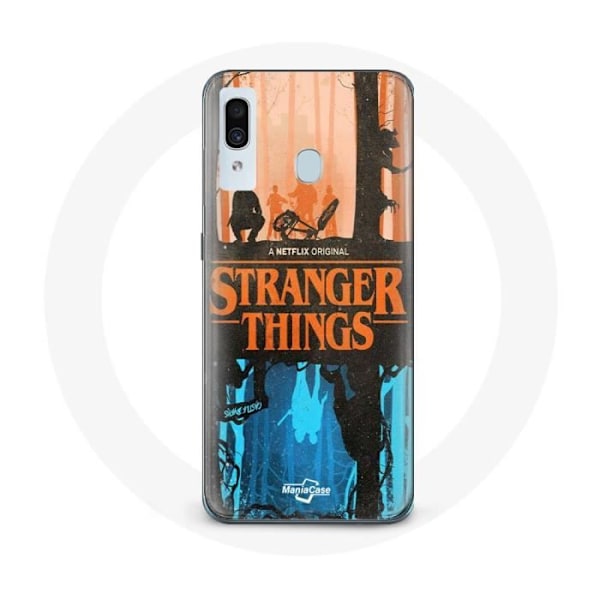 Coque för Samsung Galaxy A20e Stranger Things Vänner Täcka