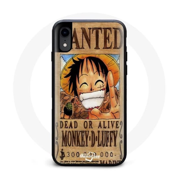 Coque Iphone X One Piece wanted poster