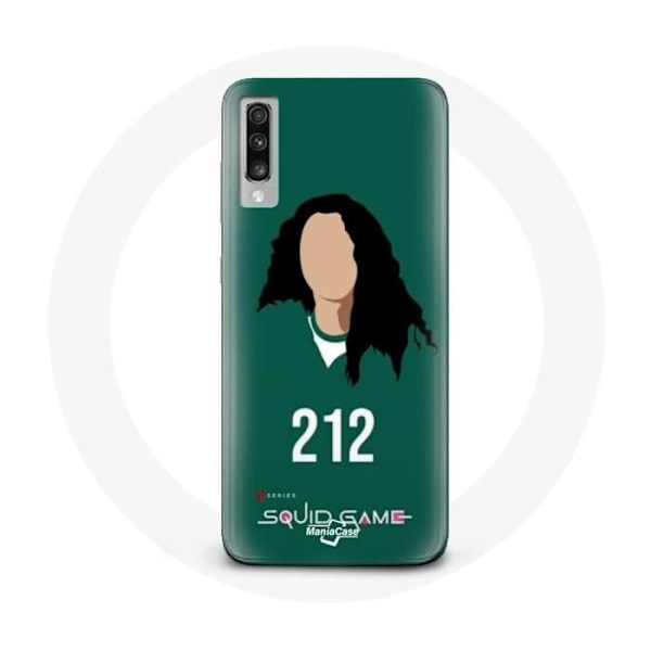 Coque för Samsung Galaxy A50 Squid Game Han Mi Nyeo Nummer 212
