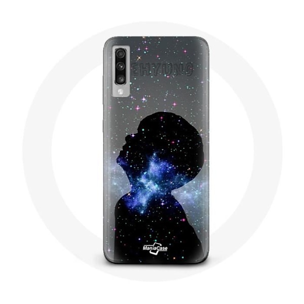Coque för Samsung Galaxy A70 BTS Bangtan Kille Kim Taehyung Fanart