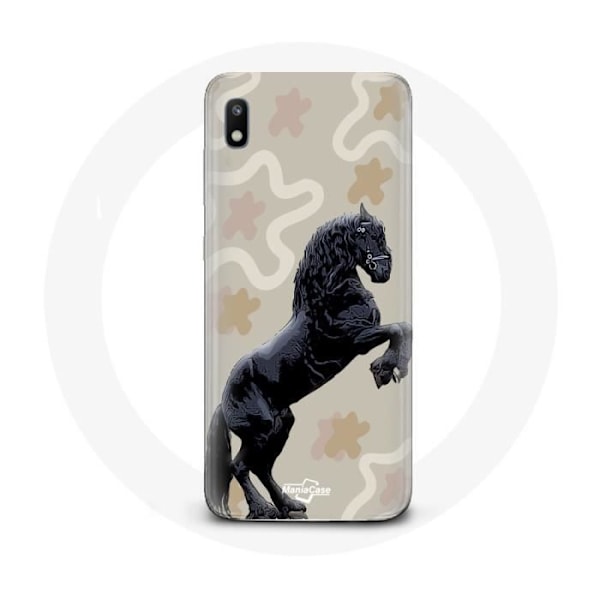 Coque för Samsung Galaxy A10 Frison Svart Hästras