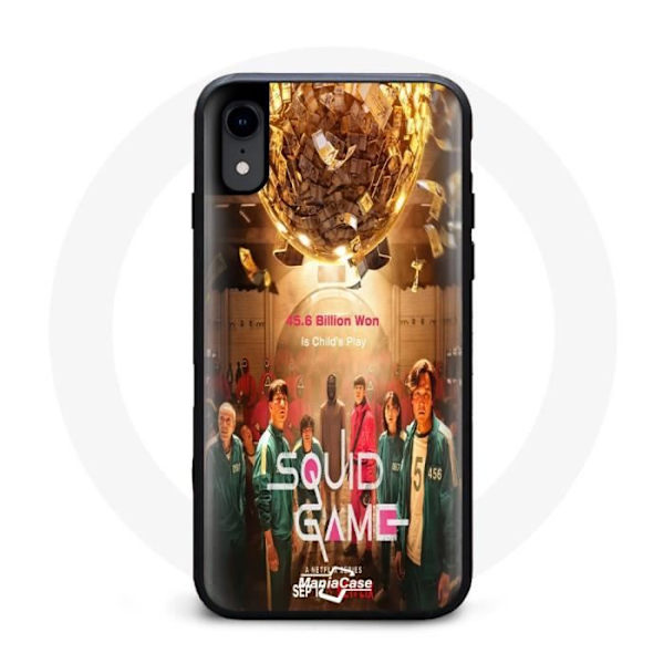 Coque - Squid Game - Iphone XS - Blød - Sort - Unisex