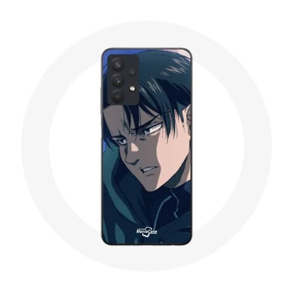 Coque - Attack on Titan - Samsung Galaxy A32 5G - Mjuk - Anime - Vit