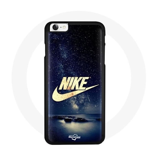 Coque för Iphone 6 Nike Logotyp Guld Stjärnklar Natt - Maniacase