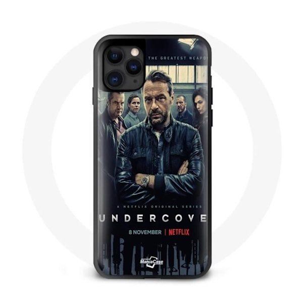 Coque - Undercover - Iphone 12 Pro Max - Silikone - Blød - Sort Svart