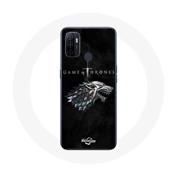Coque för Oppo A53 Game of Thrones Säsong 8 Järntronen Huset Stark Logotyp Vinter kommer
