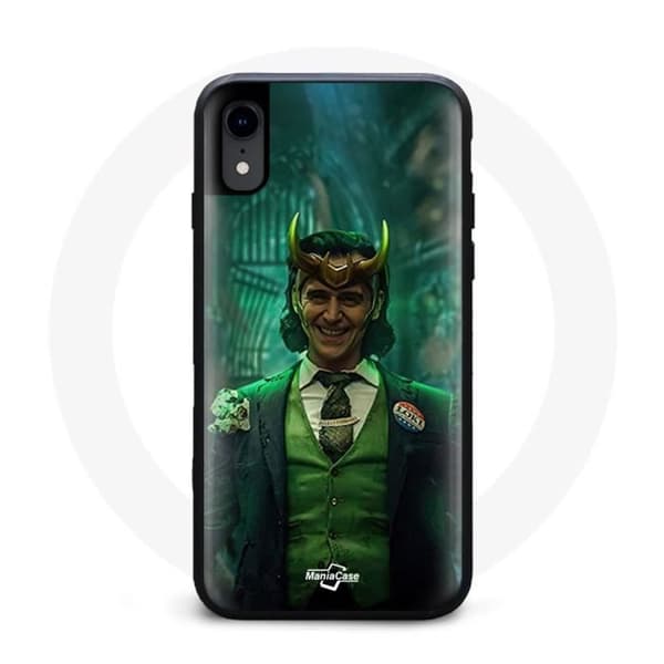 Coque - Maniacase - Iphone XS - Blød - Sort - Loki Thor Ragnarok Svart
