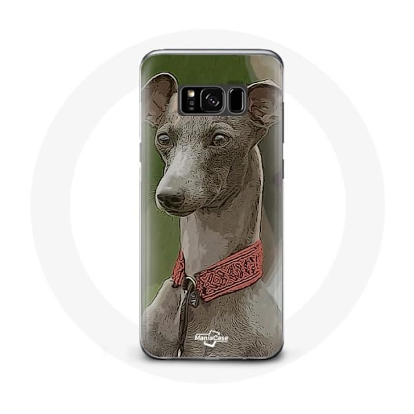 Coque - Samsung - Galaxy S8 - Blød - Greyhound - Grå Grå