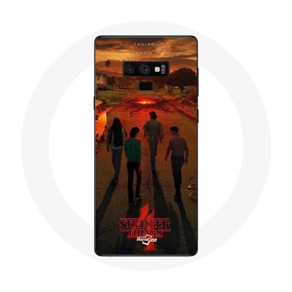 Coque för Samsung Galaxy Note 9 Stranger Things Säsong 4 Affischkonst Utrustning av den Nya Teorin