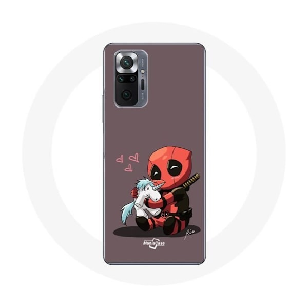 Coque för Xiaomi Redmi Note 10 Pro DeadPool unicorn licorne
