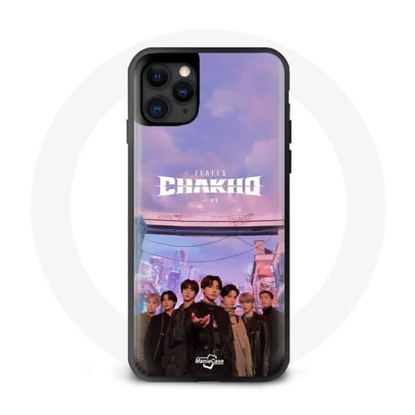 Cover til iPhone 13 Pro Max - MANIACASE - BTS Plakat - Silikone - Blød - Beskyttelse Svart