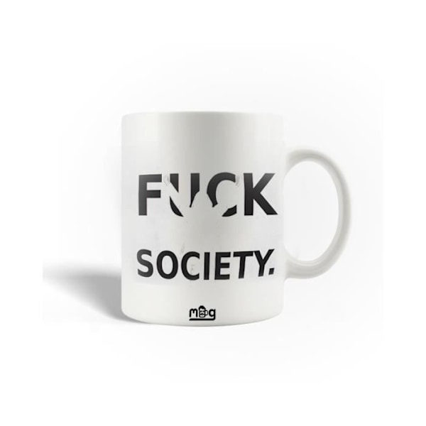 Mugg i keramik Mr Robot Fuck Society