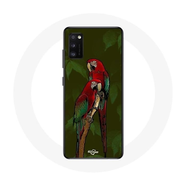 Skydd för Samsung Galaxy S20 Röd Pionus Papegoja