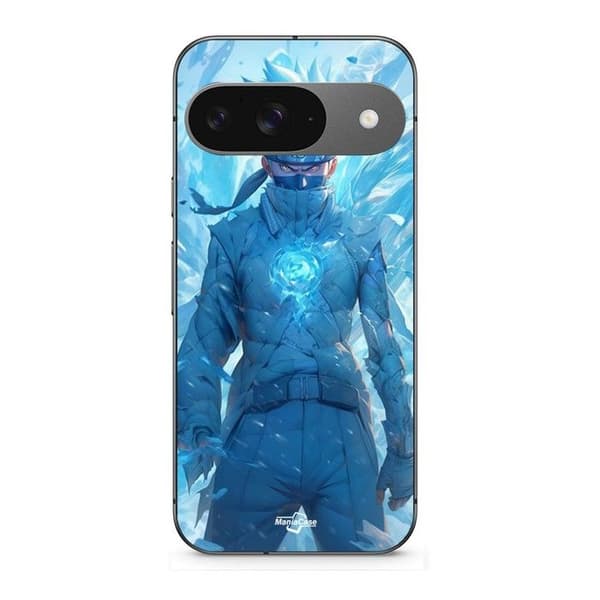 Kuori Google Pixel 9 Kakashi Hatake Naruto anime svart