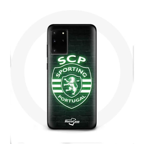 Coque Samsung Galaxy S11 Plus scp Sporting Portugal lysande svart bakgrund
