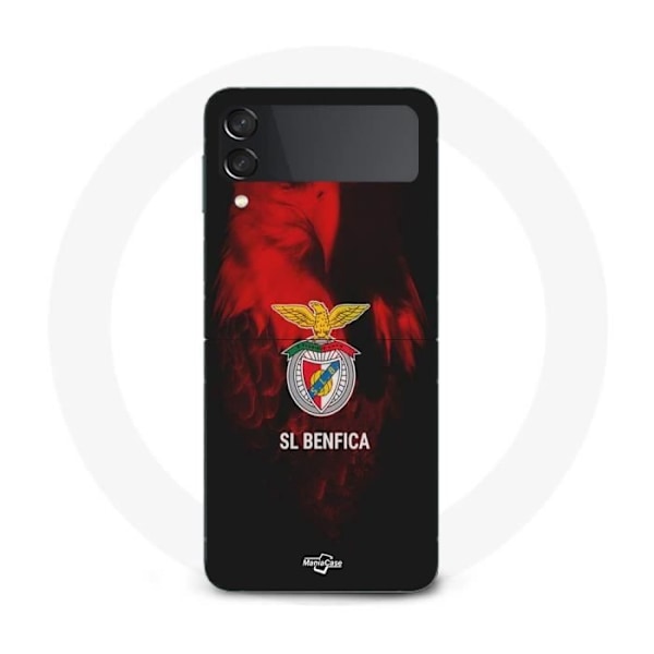 Coque - SLB Benfica - Galaxy Z Flip4 - Svart - Örn - Flexibel