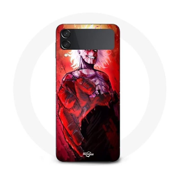 Coque - Samsung - Galaxy Z Flip4 - Shigaraki Tomura - Mjuk - Röd - Anime