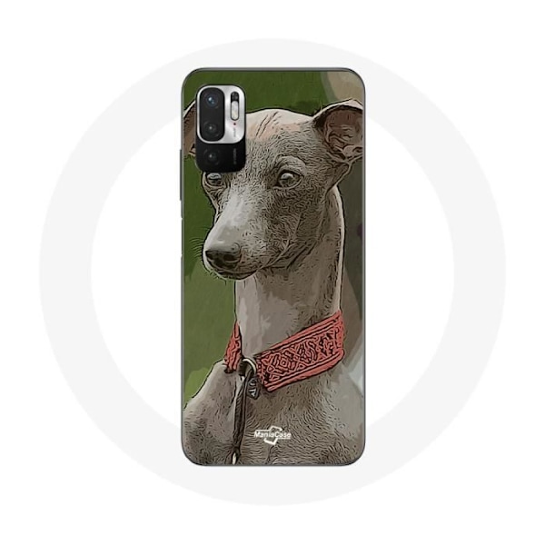 Coque - Xiaomi - Redmi Note 10T 5G - Flexibel - Grå - Greyhound Grå