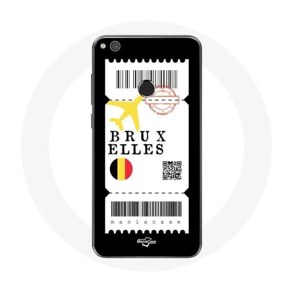 Coque för Huawei P8 Lite 2017 Flygbiljett Bryssel Belgien