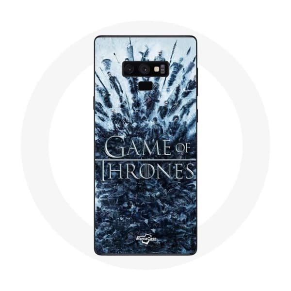 Kuori - Maniacase - Galaxy Note 9 - Game of Thrones - Harmaa - Kova Grå