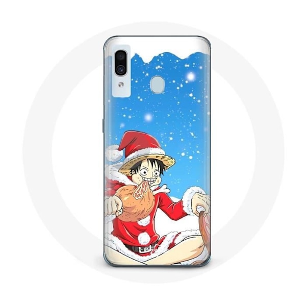 Coque för Samsung Galaxy A40 Anime One Piece Luffy Juldagen 2023
