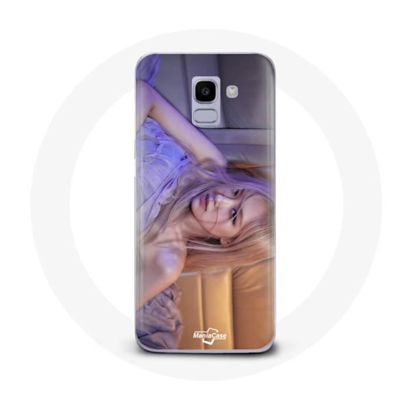 Coque för Samsung Galaxy A6 2018 Blackpink Rosé On The Ground Solo Låt unik