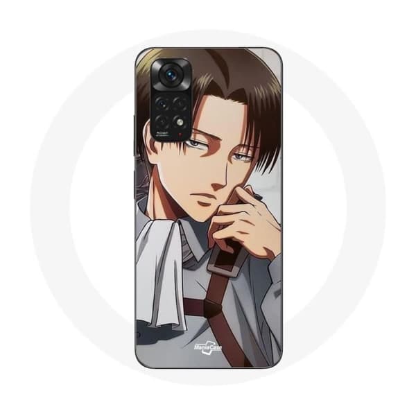 Kansi Xiaomi Redmi Note 11 4G Attack on Titan Levi Ackerman Manga