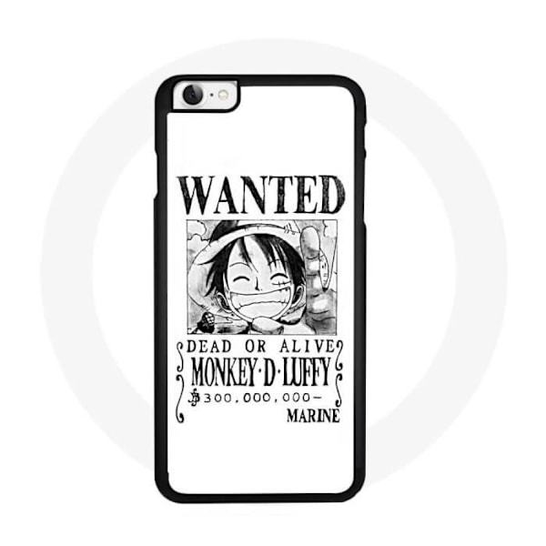 Coque - Maniacase - Iphone 5 - One Piece Luffy - Mjuk - Svart