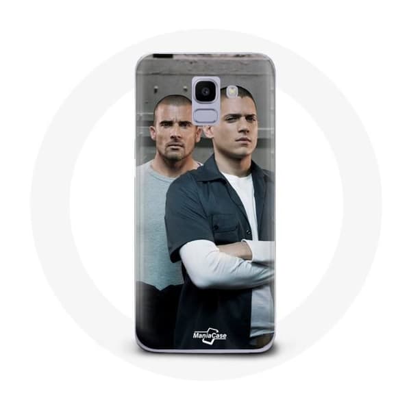 Cover til Samsung Galaxy A6 2018 Prison Break Michael Scofield og Lincoln Burrows