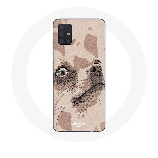 Mobilskal för Samsung Galaxy A51 5G Chihuahua hundras