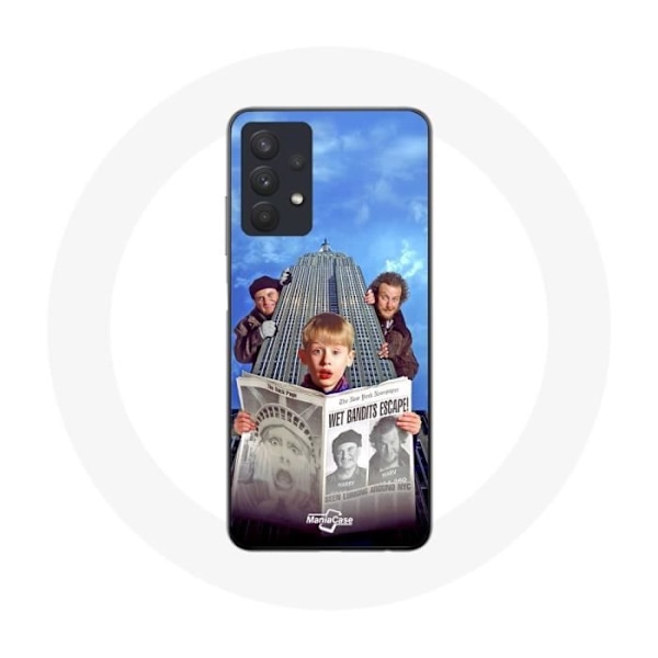 Coque för Samsung Galaxy A32 5G Hemma Ensam Mamma, jag har missat planet igen