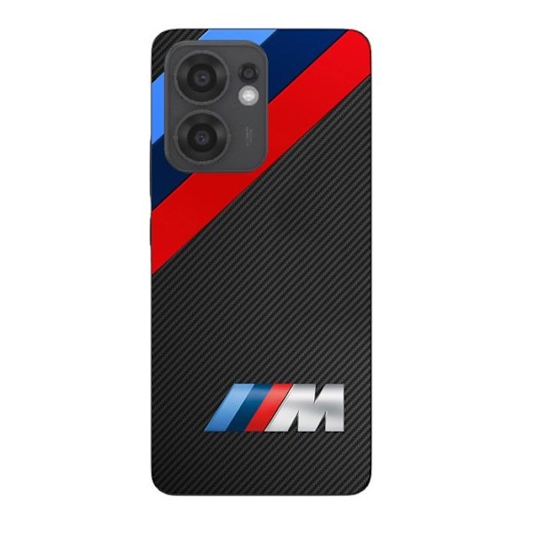 Coque Maniacase för Oppo Reno 13F BMW M Power-logotyp Svart