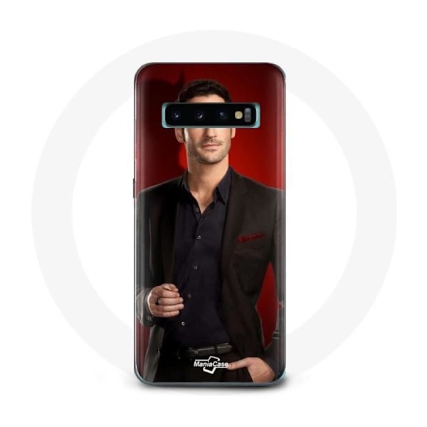 Coque - Samsung - Galaxy S10 Plus - Röd - Flexibel - Lucifer Morningstar
