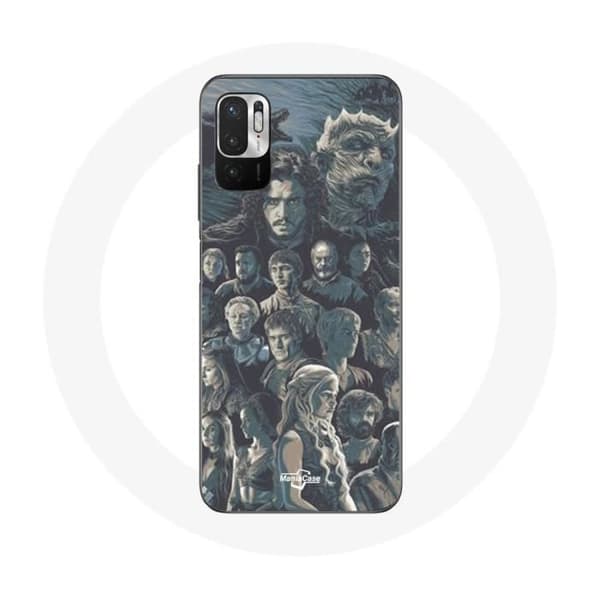 Coque - Game of Thrones - Xiaomi Poco M3 Pro - Blød - Grå - Beskyttelse Grå