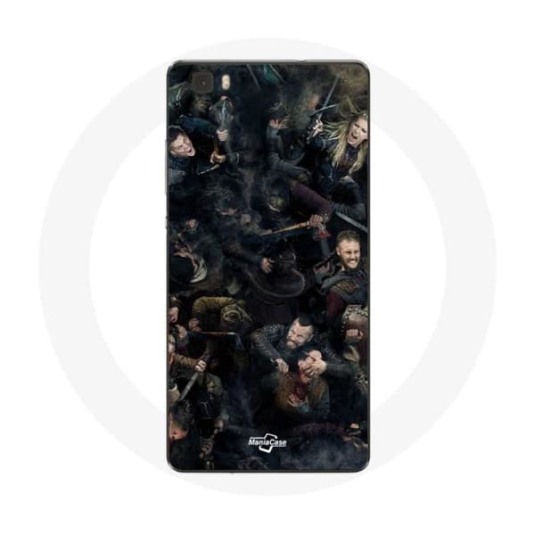 Cover til Huawei P8 Vikings Teaser Sæson 6 Plakat Karakterer Kunst
