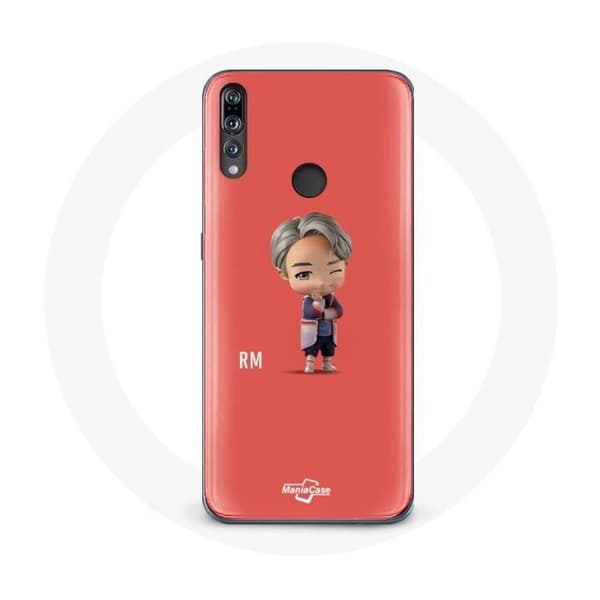 Coque - Huawei - P30 Lite - Silikoninen - Pehmeä - BTS TinyTAN Animointi RM Svart