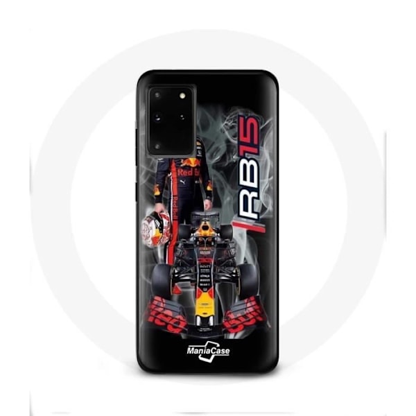 Coque - Maniacase - Samsung Galaxy S11 Plus - Formel 1 Max Verstappen - Skydd - Mjuk Svart