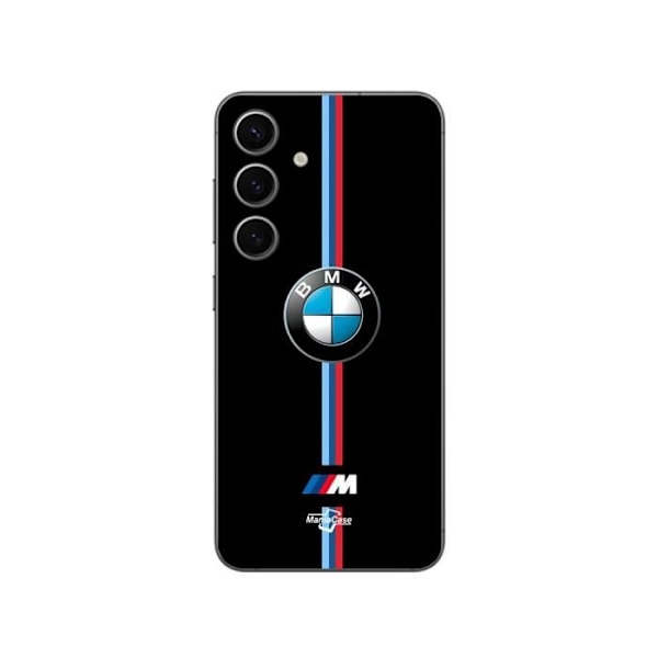 Coque Samsung Galaxy S25 BMW-logotyp i färgen M Maniacase