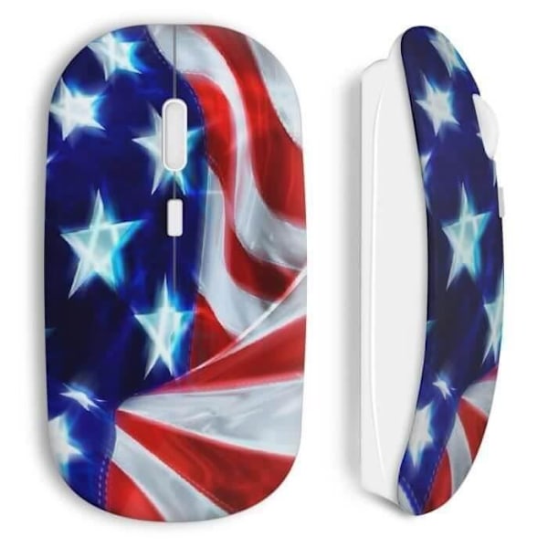 Trådlös Mus USA flagga