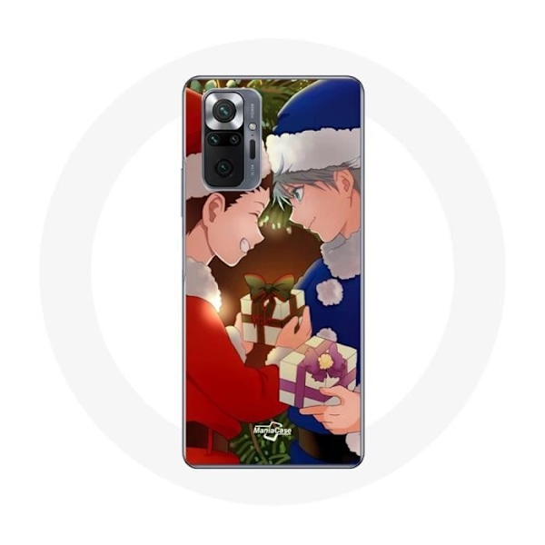 "Mobilskal för Xiaomi Redmi Note 10 Pro Hunter x Hunter Gon Freecss och Killua Zoldyck Julafton Anime Manga"
