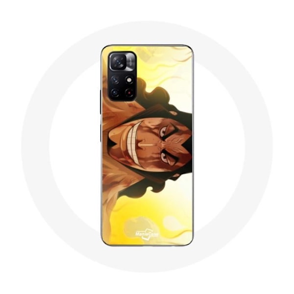 Coque Maniacase för Xiaomi Redmi Note 11s 5G Anime One Piece Kozuki Oden Manga svart