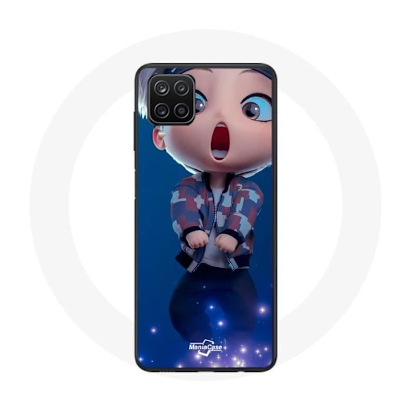 Coque Samsung Galaxy A12 BTS TinyTAN Animaatio V Mic Drop