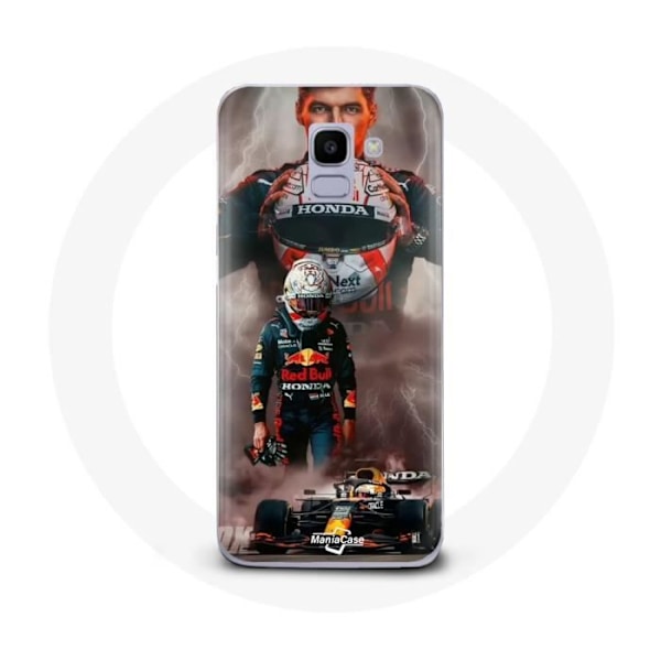 Coque - Maniacase - Samsung Galaxy A8 2018 - Formel 1 - Max Verstappen - Flexibel