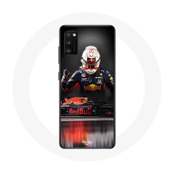 Coque - Maniacase - Samsung Galaxy A41 - Formel 1 Max Verstappen - Blød - Sort Svart