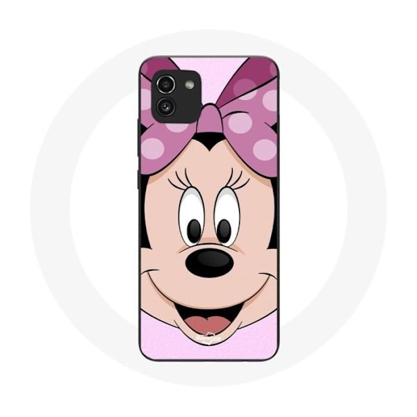 Coque för Samsung Galaxy A03 Minnie Mouse Tecknad rosa
