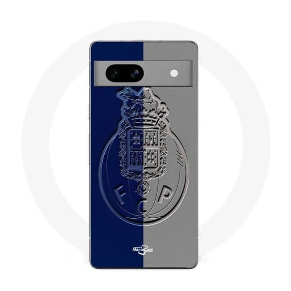 Coque - MANIACASE - Google Pixel 7a - Blå og Grå - Porto gond - Fleksibel Blågrå