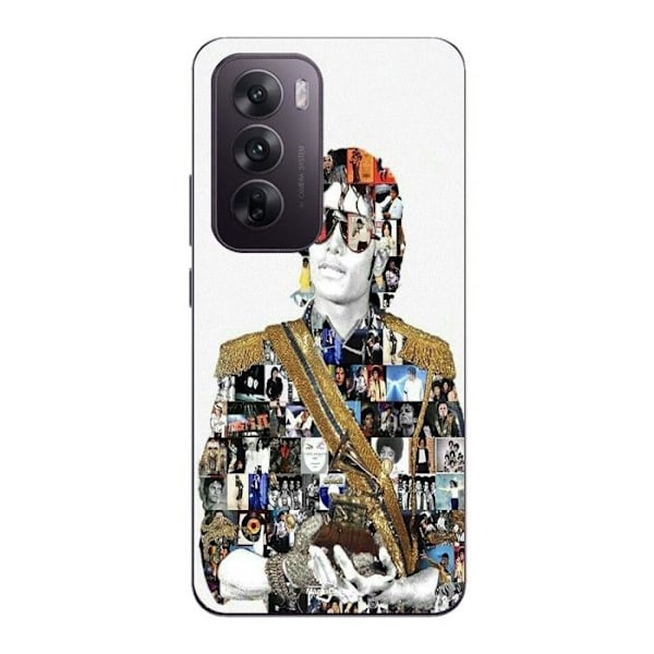 Coque - Maniacase - Oppo Reno 12 5G - Michael Jackson Legend - Silikon - Mjuk