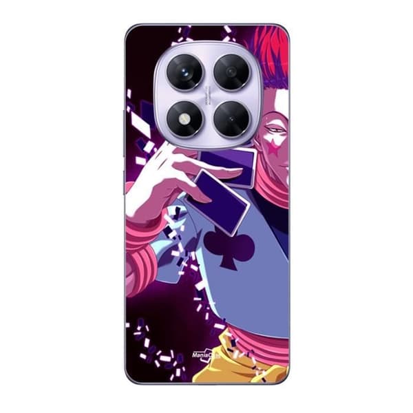 Coque - Maniacase - Xiaomi Redmi Note 14 Pro 5G - Hisoka Morow - Blød - Sort