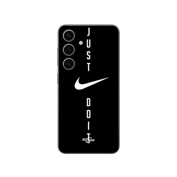 Telefonfodral - Nike - Samsung Galaxy S24 Plus - Flexibelt - Silikon - Just do it Svart